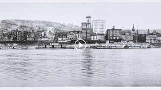 Dissecting Wheeling  Waterfront Panorama 1909 [upl. by Culbertson697]