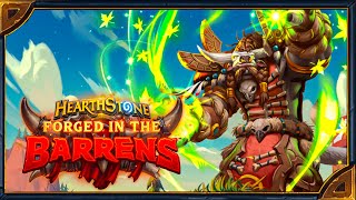 Hearthstone New Druid Hero  Hamuul Runetotem All emotes and interactions [upl. by Arriek758]