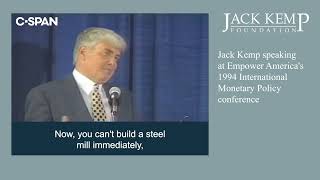 Jack Kemp Monetary Speech [upl. by Eisseb]