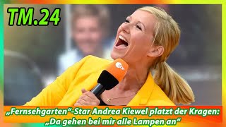 „Fernsehgarten“ Star Andrea Kiewel platzt der Kragen „Da gehen bei mir alle Lampen an“ [upl. by Kenay76]