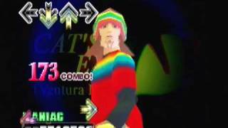 CATS EYE Ventura Mix  Single  Maniac  Dance Dance Revolution Extra MIX  Playstation [upl. by Amlet]