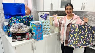 Unboxing Angad’s Birthday Gifts 🎁 Surprise Gift for Maninder [upl. by Nagn]