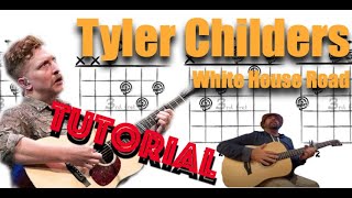 Tyler Childers  White House Road OurVinyl Sessions Guitar Lesson wTab  Chords [upl. by Sunev]