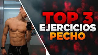 TOP 3 EJERCICIOS PARA EL PECHO [upl. by Anar915]