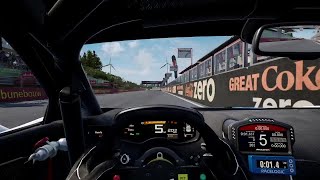 ACC Zolder McLaren 570s GT4 2016 Dry Track Guide Hotlap  Telemetry [upl. by Kahl29]