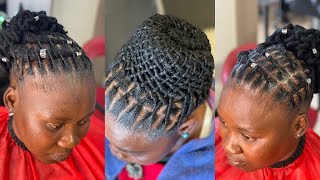 After the hair startingwe jumped on the viral hairstyle 👆subscribe braids dreadlocs hairstyles [upl. by Johny]