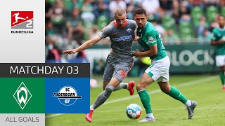 Bremen Outclassed by Paderborn  Werder Bremen  SC Paderborn 14  All Goals  MD 3 – Bundesliga 2 [upl. by Friedly127]