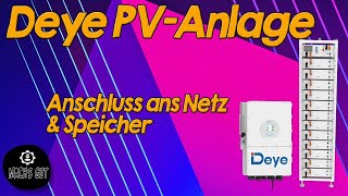 PV Anlage  Anschluss ans Netz amp Speicher [upl. by Denn]