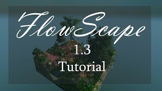 Basic Flowscape 3D Painting Tutorial  Basic Function of all buttons in 13 covered [upl. by Wood]