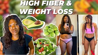 5 Ways Fiber Helps You Lose Weight  High Fiber Food List [upl. by Nesline]