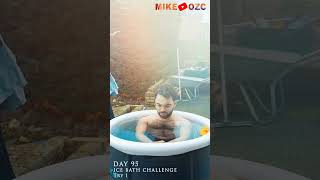 Ice Bath challenge Day 95 Try 1 [upl. by Christy]