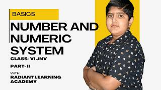 Master the Number System 📏✨ Number and Numeric System Part 2  Class VI JNV Math Basics [upl. by Croner728]