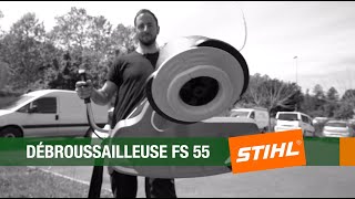 Le Saviezvous Présentation de la débroussailleuse FS 55 de Stihl par Sylvain Mécanicien du jardin [upl. by Eeznyl382]