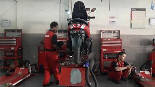 Service Motor NMAX di Bengkel Resmi Yamaha Yamaha Service Center Cimareme [upl. by Leinod]