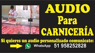 Audio para carnicería [upl. by Ku]