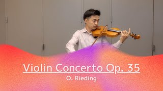 O Rieding  Violin Concerto in B Minor Op 35 [upl. by Aicatsal602]