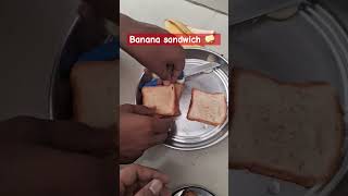 Lo new recipe 😋 banana sandwich 🥪 Shorts trending comedy roommates hosteller students [upl. by Glasgo]