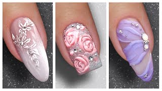 Nail art designs 2023  Nail art compilation 20nails [upl. by Allenod]