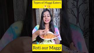 Maggi Roti🤯  Types of Maggi Eaters shorts short food youtubeshorts [upl. by Alded]