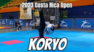 Koryo Poomsae  2023 Costa Rica Open Taekwondo Championships [upl. by Aleiram]