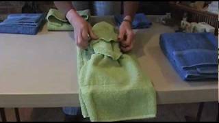 How to Tie Towels to Impress Your Clients [upl. by Lind]