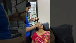 সোনাই ভরা ক্লাইন্ট😘 makeupartist bridal Bangladesh videosvirales bengali followers punamdi [upl. by Aisined]