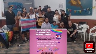 la juventud peronista de concordia entre rios presento la pelicula autentica lgtbiq [upl. by Alcina]