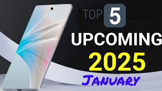 Top 5 upcoming phone January 2025🙂best upcoming phone [upl. by Ymmor131]