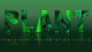 Nature Title Slide Design  PowerPoint Presentation Skill  PowerPoint Presentation Skills Animation [upl. by Lazaro]