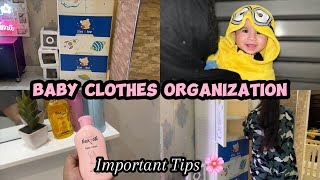 How I Organize my Baby Things  Very Informative Video [upl. by Nannie]