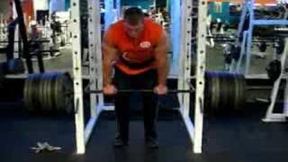 Rack Deadlifts with 945 lbs [upl. by Coffey30]