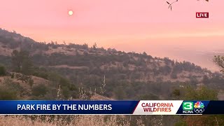 Park Fire  Crews start to slow down California wildfire  6 am updates on July 29 2024 [upl. by Ettenel]