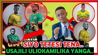 🔴LIVESHIKAMOO YANGAALLY KAMWE ATANGAZA WACHEZAJI 6 WALIOSAJILIWA TAYALI YANGAKAZI WANAYO [upl. by Felicity]