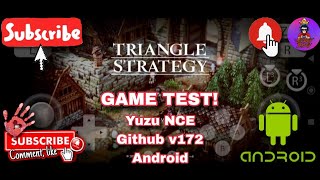 TriangleStrategy Yuzu NCE Github v172 Android [upl. by Piwowar]