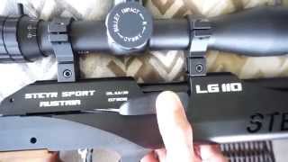 Steyr LG110 Hunter  Airgun Review [upl. by Estella]