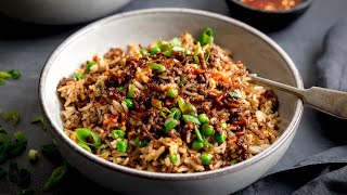 Make this Quick Easy and Cheap Minced Beef Fried Rice for a simple and delicious weeknight meal [upl. by Iredale]