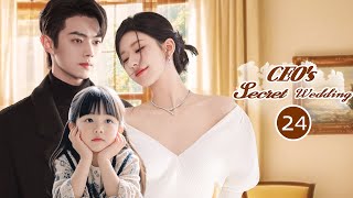 CEOs Secret Wedding💖EP24  zhaolusi  Genius CEO gave up everything for a girl who stole his heart [upl. by Munro]