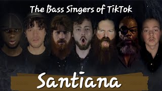 Santiana  The Bass Singers of TikTok [upl. by Nylahsoj703]