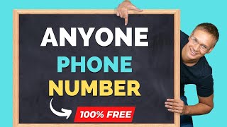 Find Anyones Phone Number For Free  Get Phone Number [upl. by Konrad838]