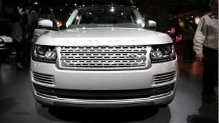 2013 Range Rover Autobiography  2012 Paris Motor Show [upl. by Pearce117]