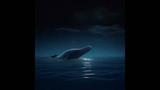 How whales sleep  Relaxation animation movie  relaxing music GURUDEwhales lullaby [upl. by Gurl599]