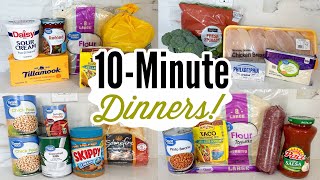 10 MINUTE DINNERS  5 TASTY amp EASY MEALS READY IN 10 MINUTES  JULIA PACHECO [upl. by Nerin]