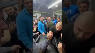 Denis Cyplenkov vs Tarkhan Muzaffarov ArmWrestling [upl. by Nohsar]