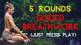 MINDBLOWING Full Guided Breathwork Session  5 Rounds  Meditation [upl. by Neibaf]