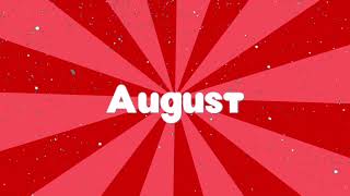 August Intro December 2025 [upl. by Anoet531]