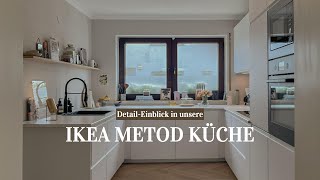 Ikea Metod Küche 🥐 Detail Einblick nach eineinhalb Jahren Nutzung ☕️ [upl. by Sivrep]