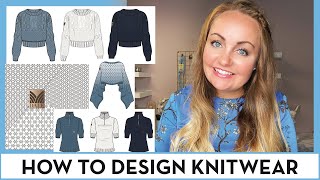 How to design knitwear amp create knitwear patterns in AI  fashion secrets [upl. by Blanche]