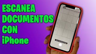 Escanear Documentos con iPhone [upl. by Ameehsat138]