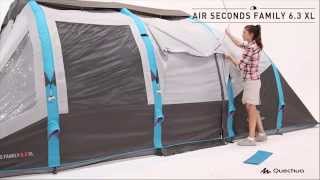 Quechua  Tenda Air Seconds Family 6 3 XL [upl. by Annawot]