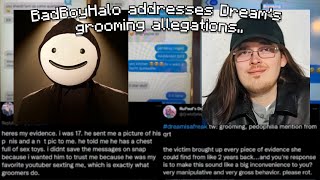 BadBoyHalo addresses Dreams grooming allegations [upl. by Uhn]